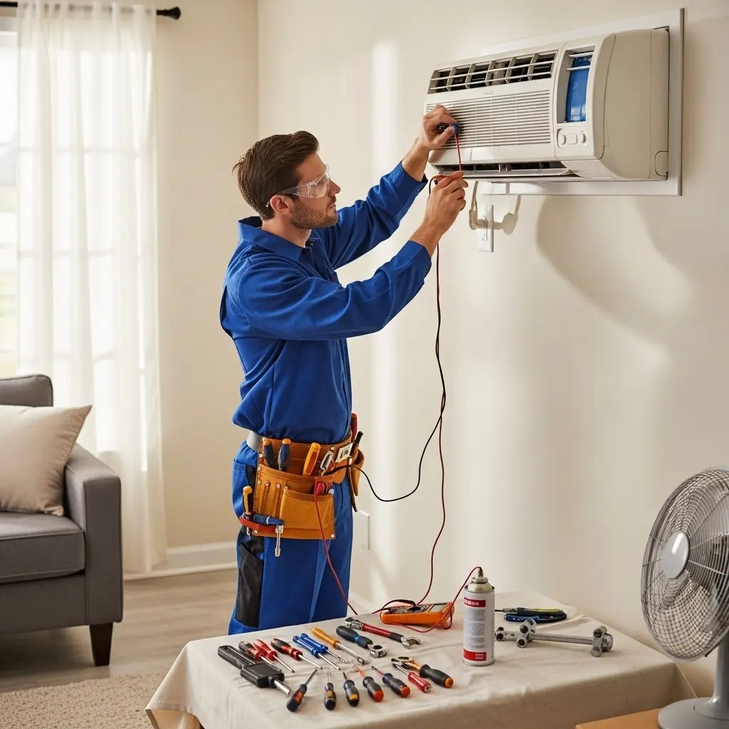 Turgutlu Tcl Tcl klima gaz dolumu ve bakım – Enerji verimliliği artırıldı. - Teknik servis örneği